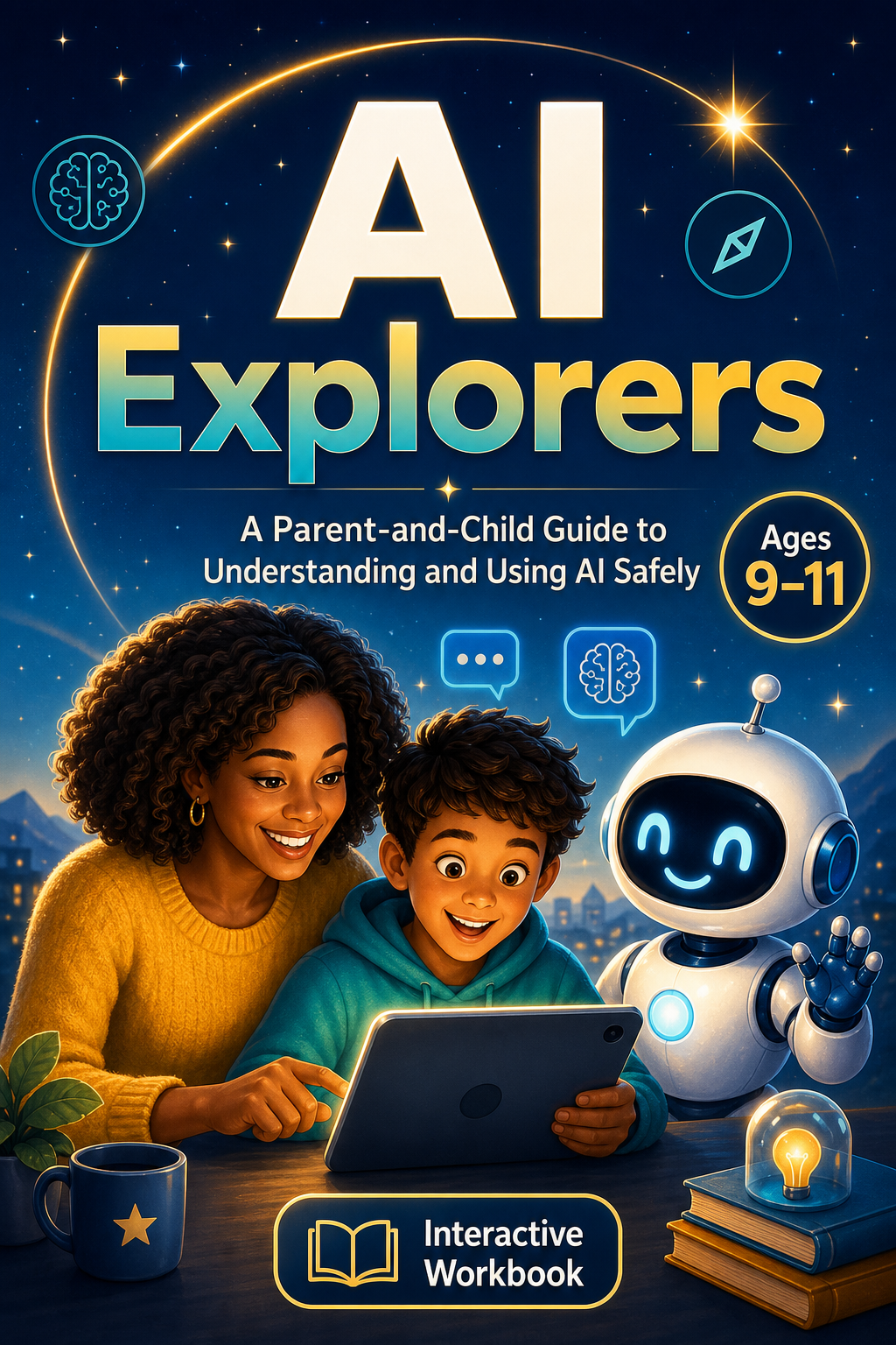 AI Explorers Family Kit workbook cover