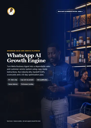 WhatsApp AI Growth Engine guide cover