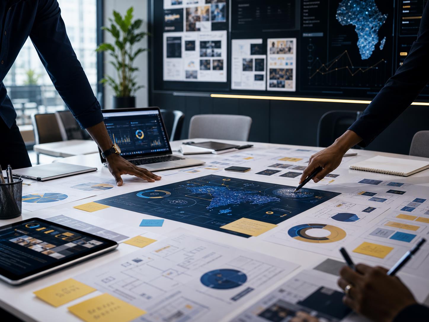 WTB brand strategy and campaign planning table