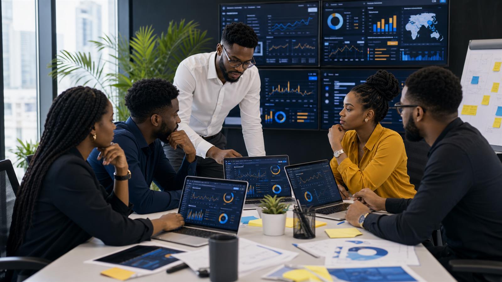 WTB SEO Expert in Lagos reviewing search strategy and keyword opportunities